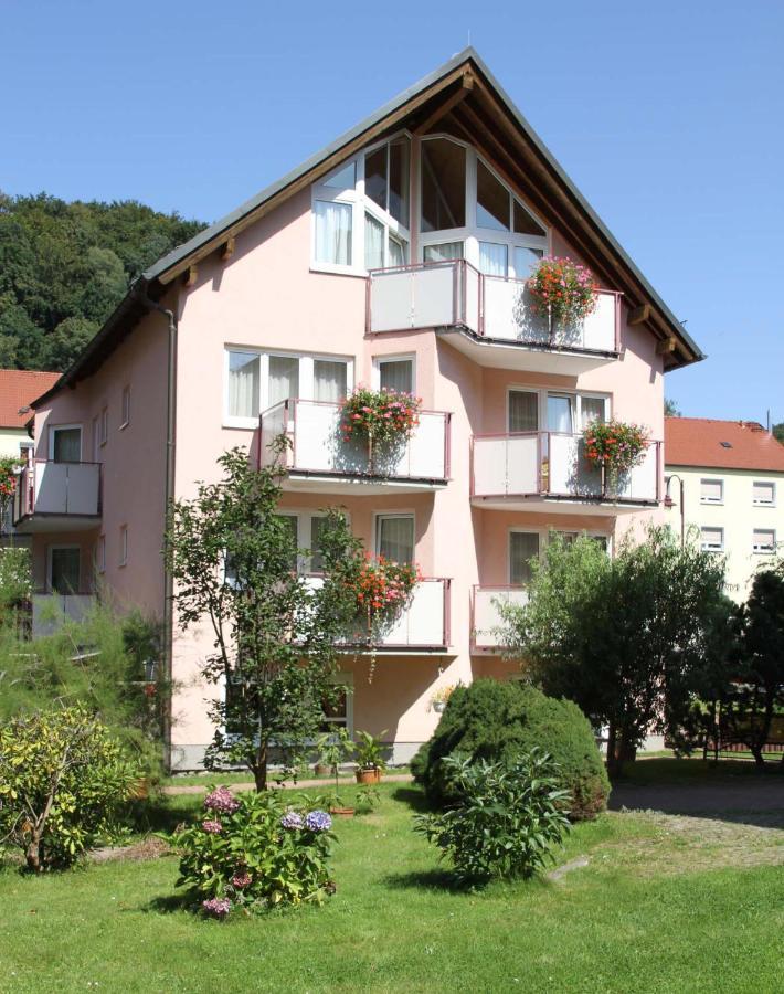 Hotel-Garni Elbgarten Bad Schandau Zewnętrze zdjęcie