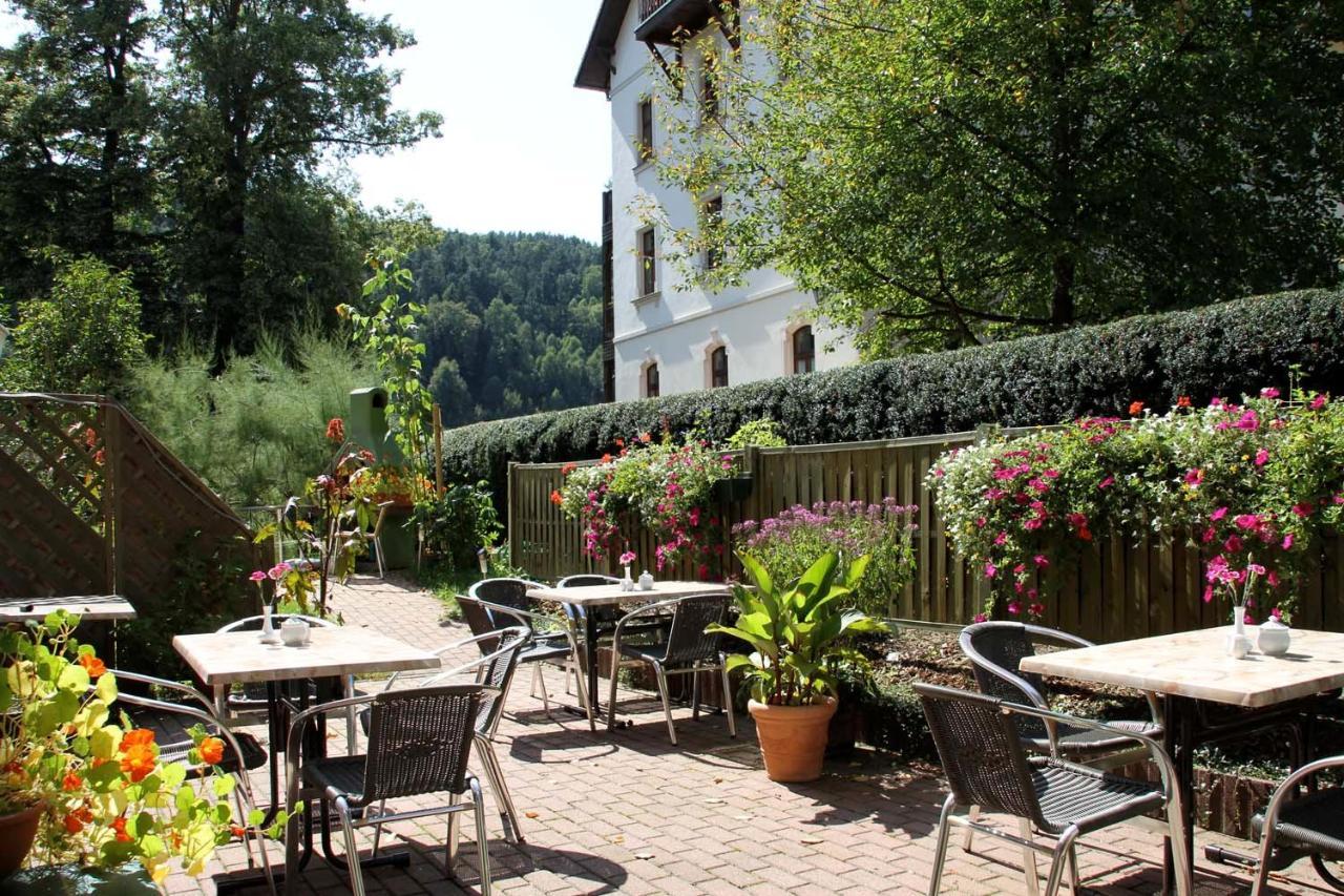 Hotel-Garni Elbgarten Bad Schandau Zewnętrze zdjęcie